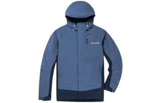 Columbia Waterproof And Windproof To Keep Warm Windbreaker Jacket Men's Dark Blue