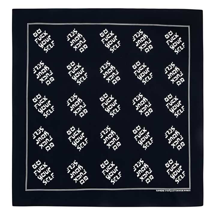 Supreme Supreme Go Fuck Yourself Bandana