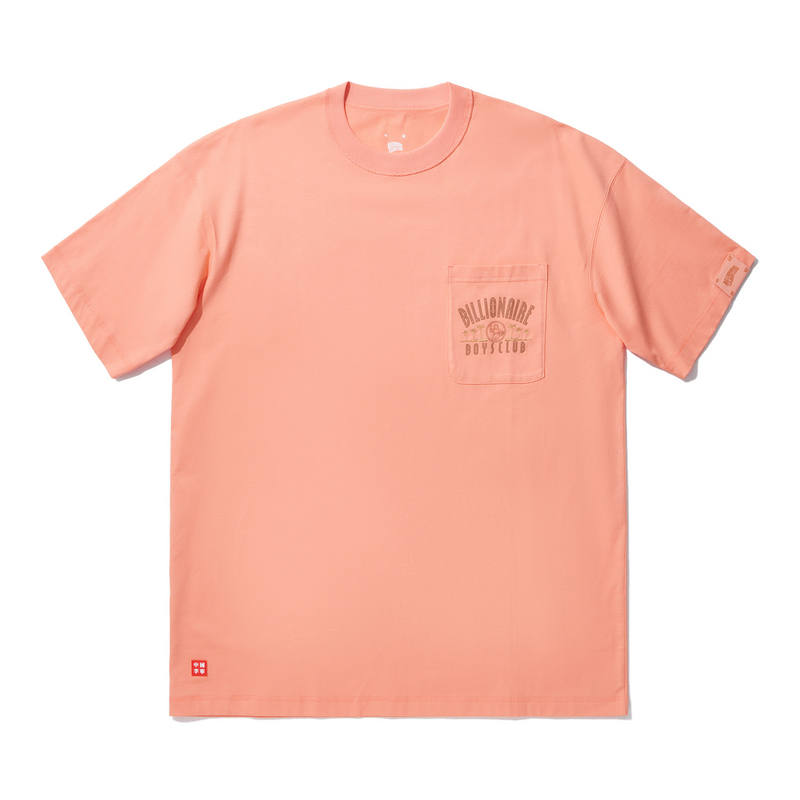 Li-Ning Li Ning x BILLIONAIRE BOYS CLUB T Shirt Men's Peach Pink Orange