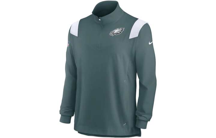 Nike Nike Repel Coach NFL Philadelphia Eagles Men's 1/4 Zip Jacket