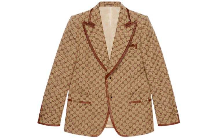 GUCCI Business Suit Coat Men's Beige