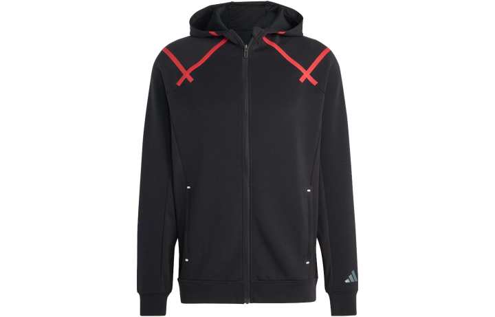 Adidas Adidas Jackets Men's Black Hooded Moderate Other