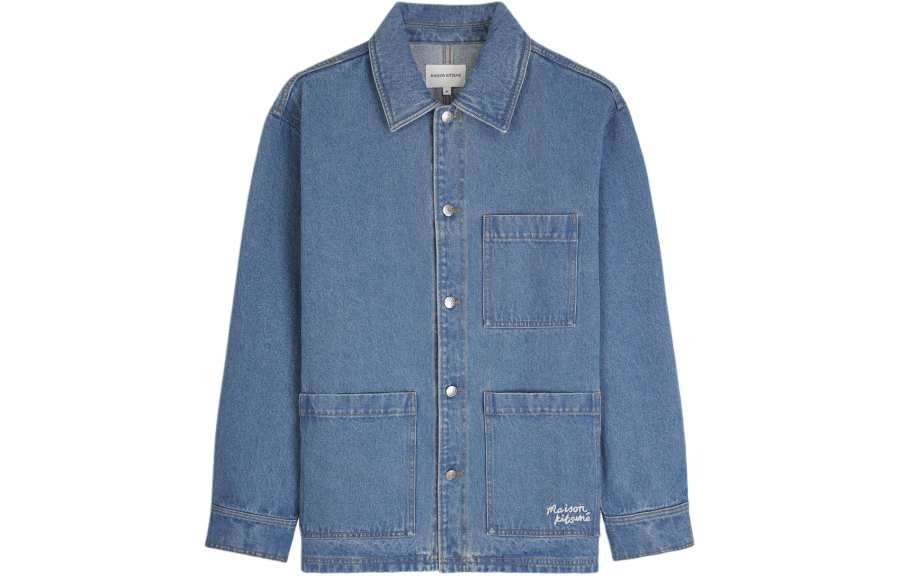 Maison Kitsune Maison Kitsuné Denim Workwear Jacket