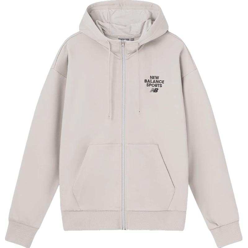 New Balance New Balance Jackets Unisex Beige Hooded Moderate Other