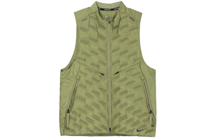 Nike Nike THERMA FIT ADV Down Vests Men's Green Stand Collar Moderate Other