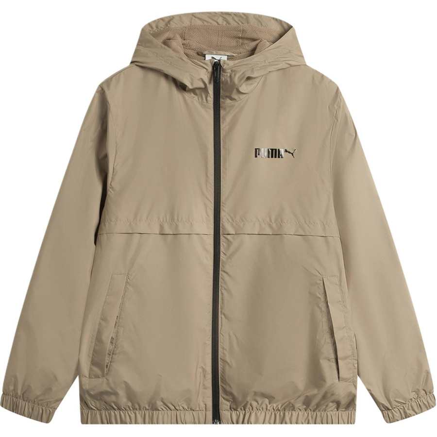 PUMA PUMA ESSWINDBREAKER Jackets & Coats Unisex Brown