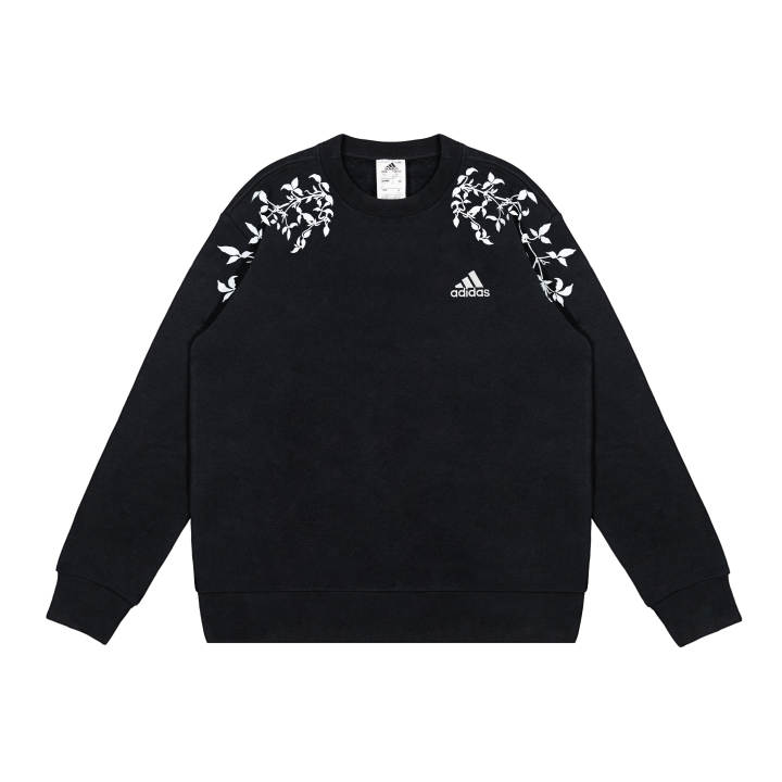 Adidas Adidas Sweatshirts Unisex Black Crew Neck Moderate Other