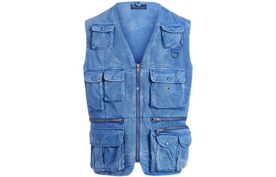 Polo Ralph Lauren SS22 Vest Men's Blue