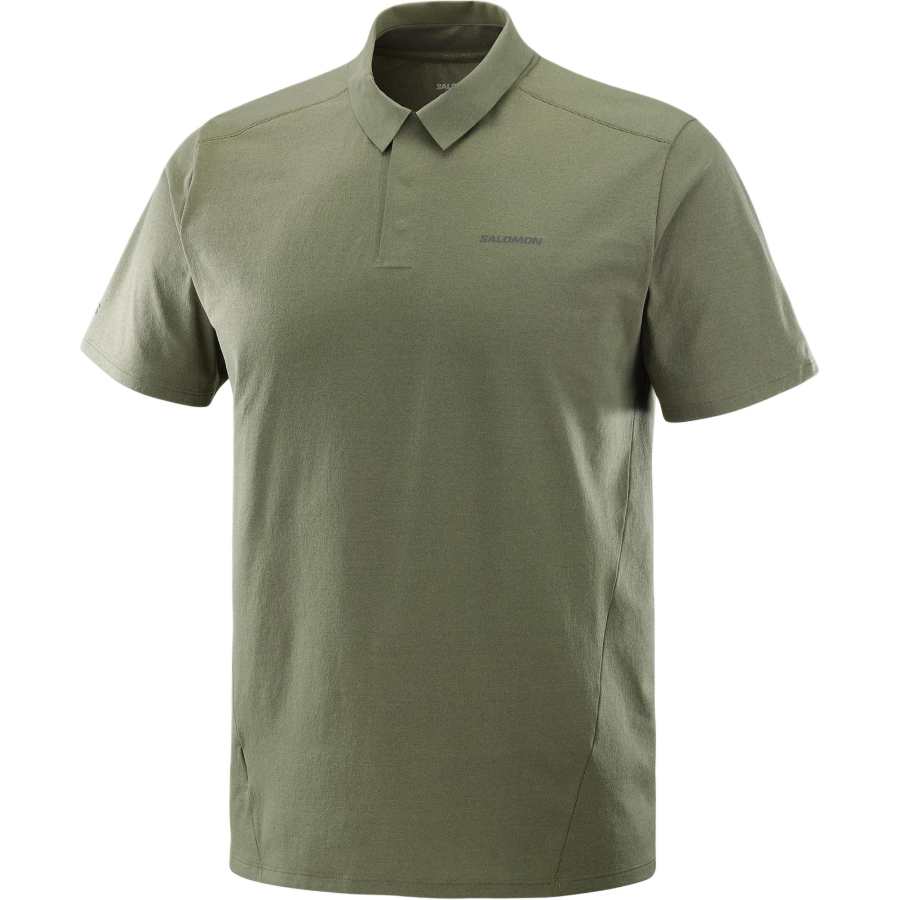 SALOMON TRACKLINE Polo Shirt Men's Green