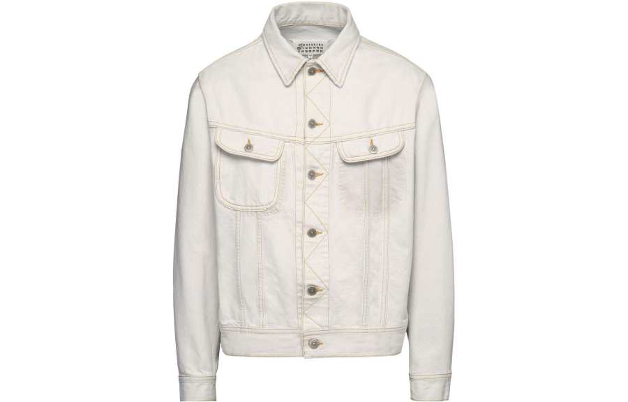 Maison Margiela Chalk Selvedge Denim Jacket