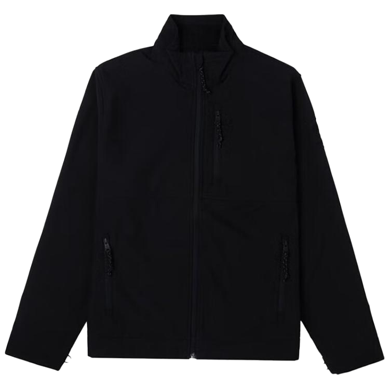 Timberland Timberland Jackets Men's Black Stand Collar Moderate Soft Shell