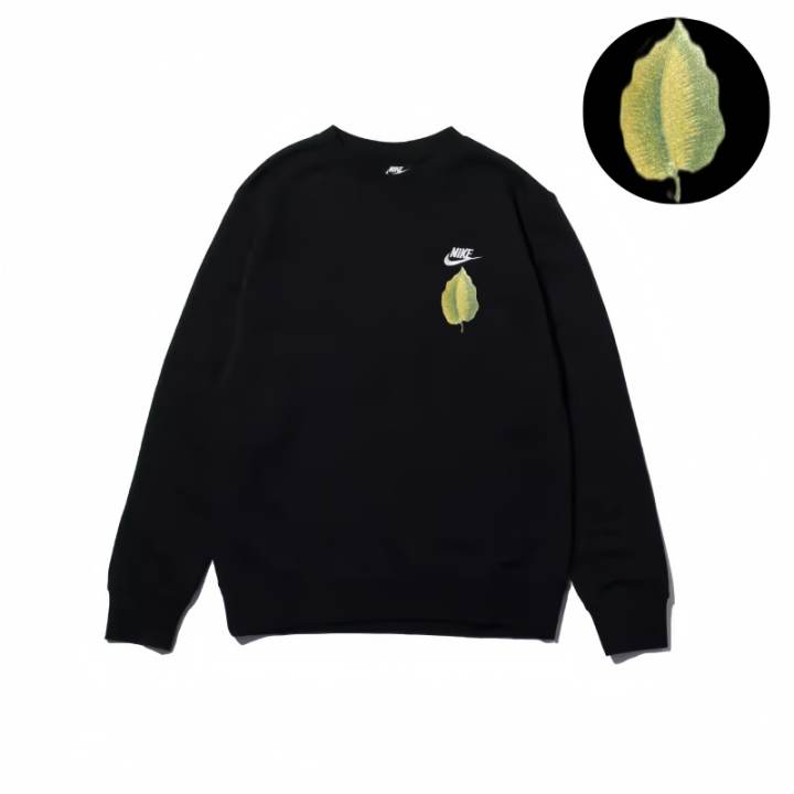 Nike Nike Sweatshirts Unisex Black Crew Neck Moderate Regular