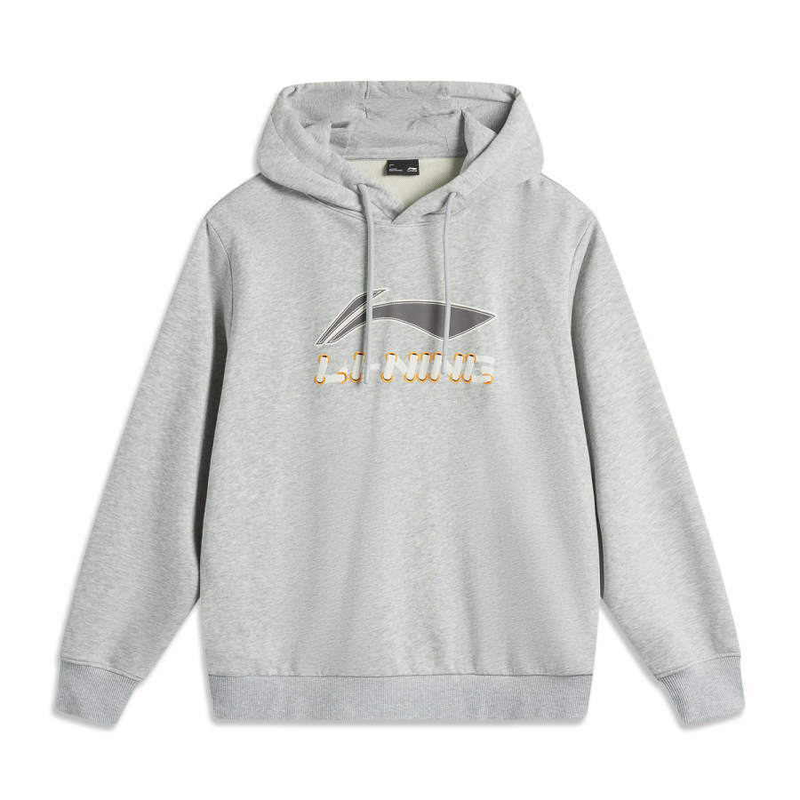 Li-Ning Li Ning Sports Life Collection Sweatshirt Men's Heather Gray Geologic Gray Mixed Color
