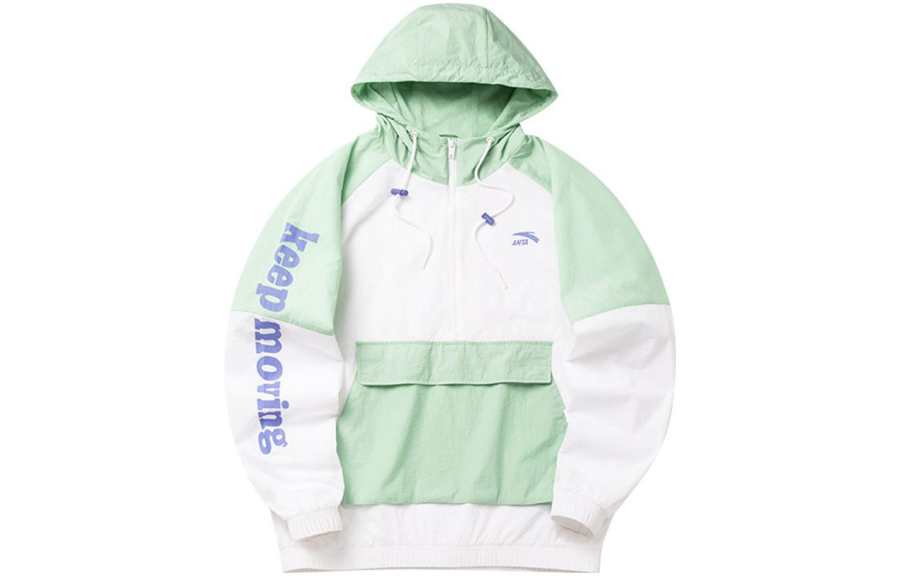 ANTA Anta Life Collection Jacket Unisex Snowflake White