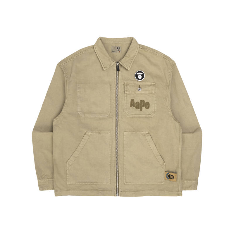 Aape Aape Jackets Men's Lapel Moderate Workwear