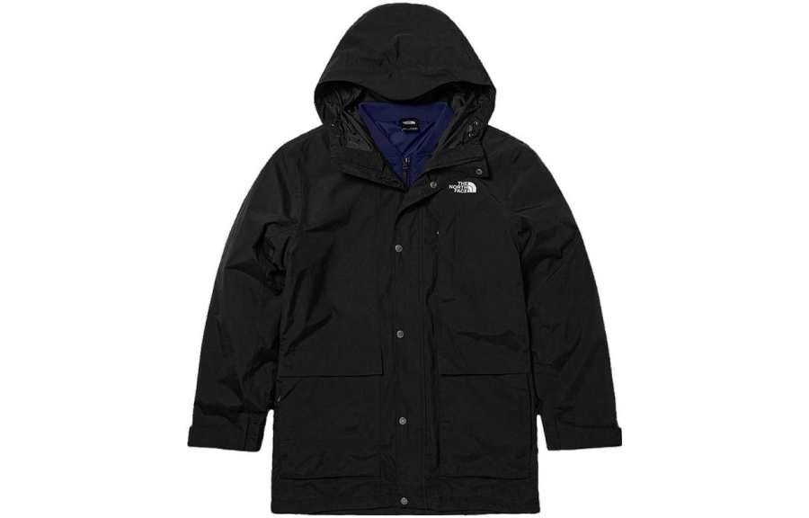THE NORTH FACE Waterproof And Windproof To Keep Warm Windbreaker Jacket Men's Black