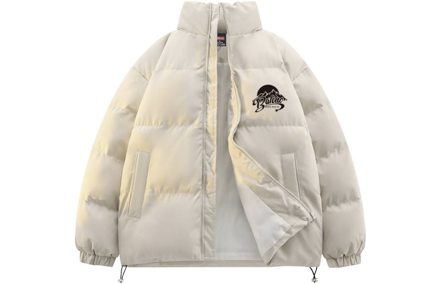 BALENO Puffer Jackets Unisex Stand Collar Thickened Padded Puffer Jacket