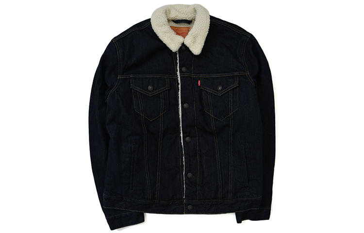 Levis Levis shearling denim jacket