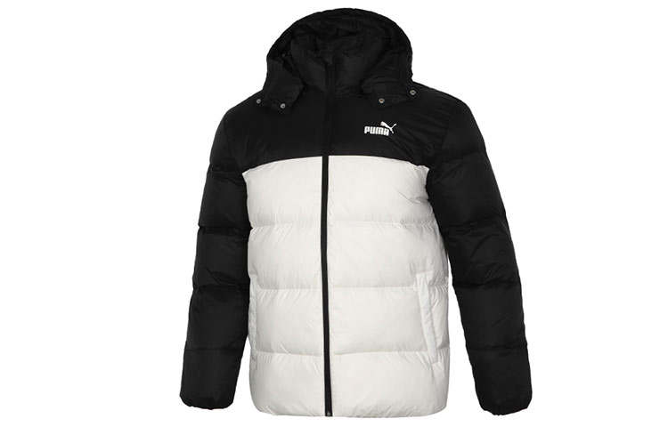 PUMA PUMA Down Jackets Men's White Hooded Moderate Other