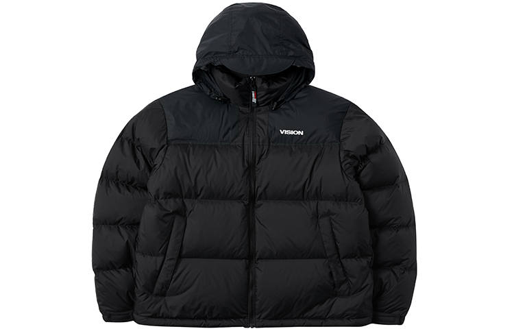 Vision Street Wear FW21 Down Jacket Unisex Black