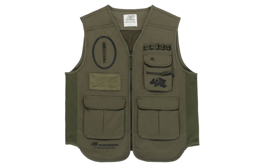 New Balance New Balance Salehe Bembury Vest Unisex Olive
