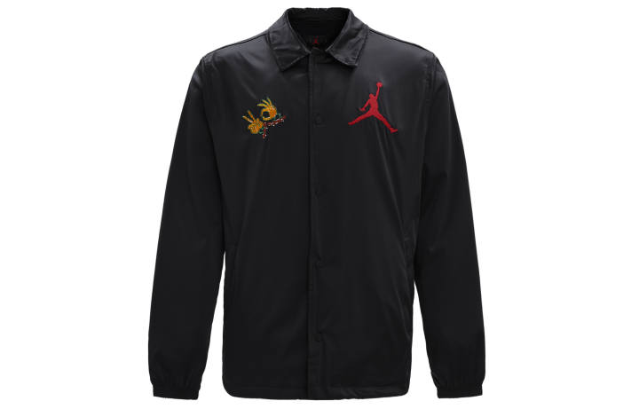 Jordan Jordan Jackets Men's Black Lapel Moderate Other