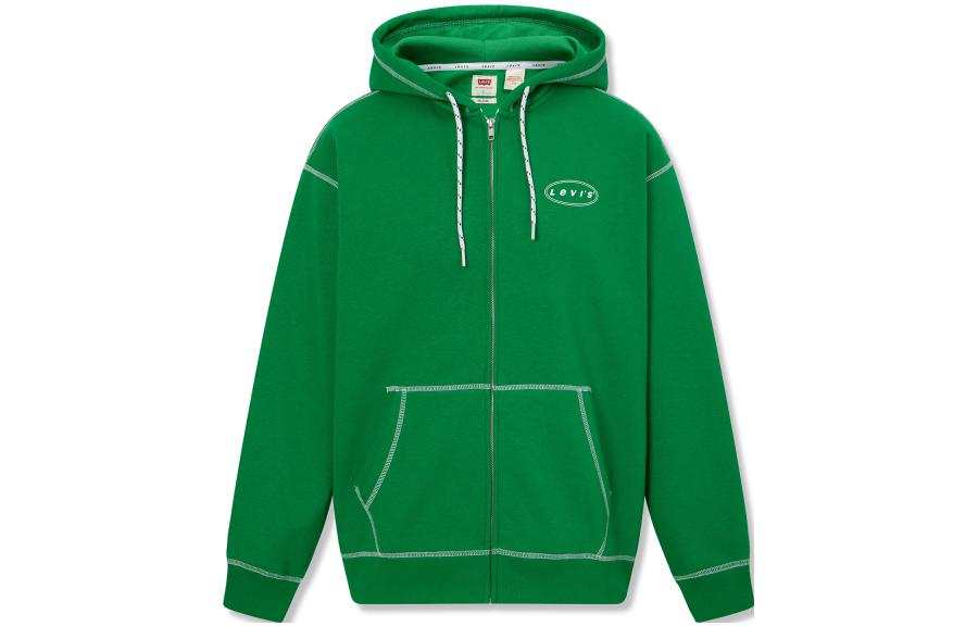 Levis Levis Jackets Men's Green Hooded Moderate Other