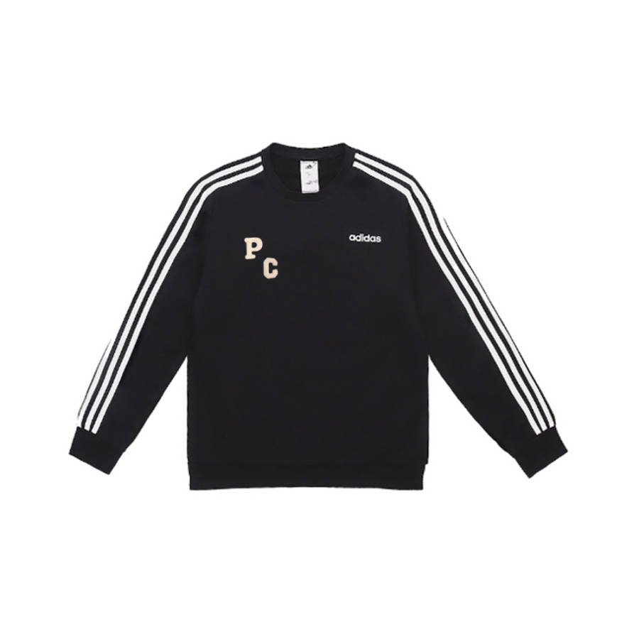 Adidas Adidas Sweatshirts Unisex Black Crew Neck Moderate Regular