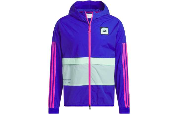 Adidas Adidas Jackets Men's Blue Hooded Moderate Other