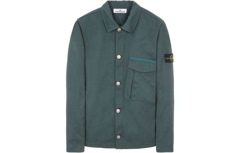 STONE ISLAND Jackets & Coats Men's Dark Green