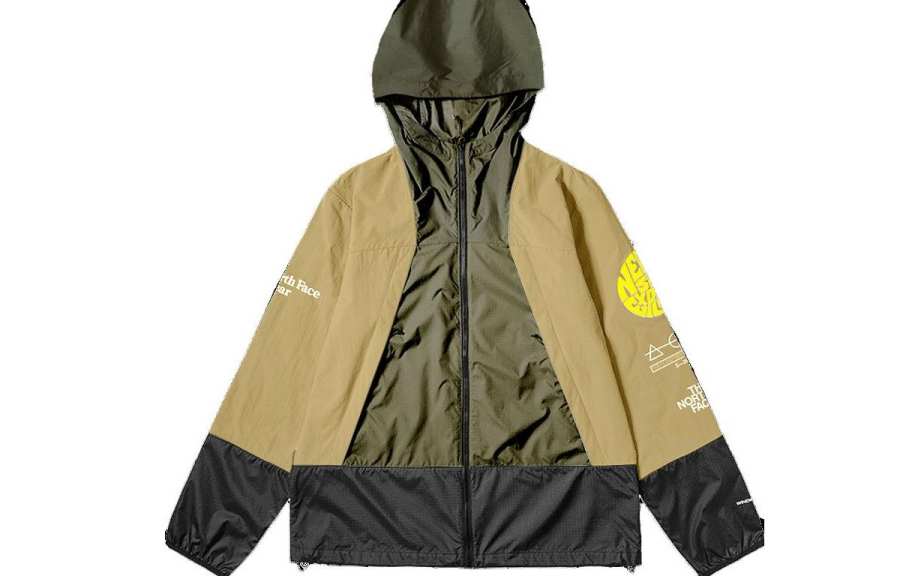 THE NORTH FACE Trailwear Jacket Men's Brown Green