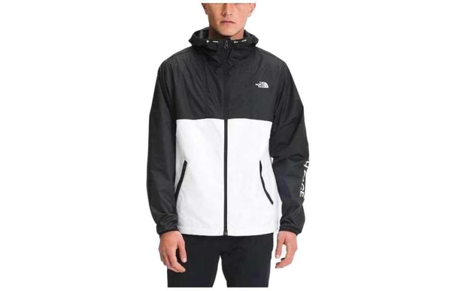 THE NORTH FACE Jackets Men's Black/White Hooded Moderate Other