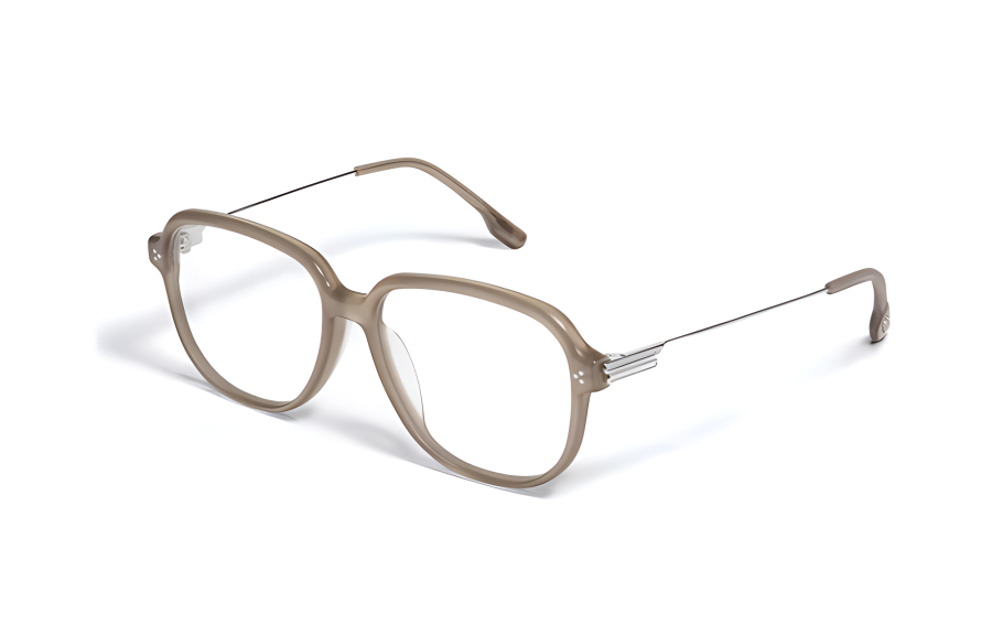 GENTLE MONSTER GENTLE MONSTER Acetate Irregular Shape Eyeglass Frames Unisex Gray