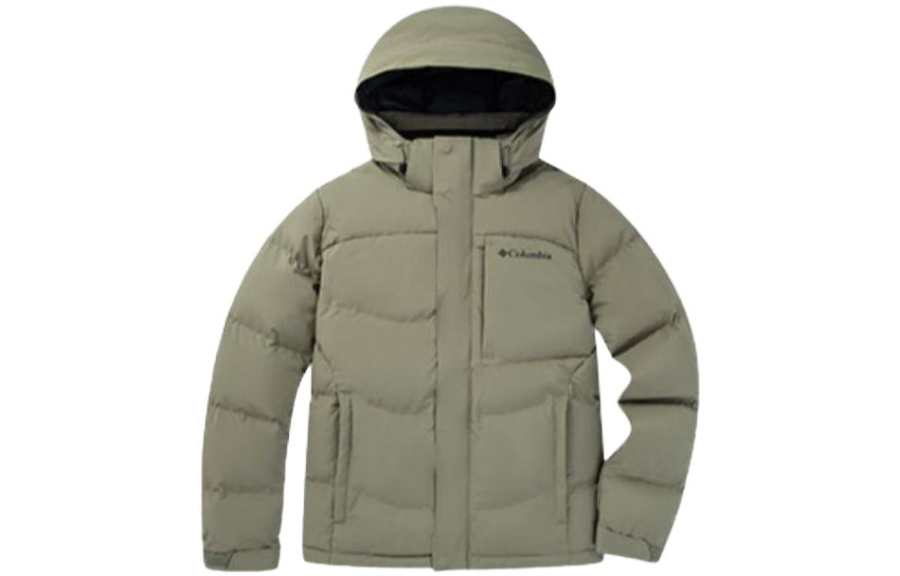 Columbia Lightweight Windbreaker Jacket Men's Army Green