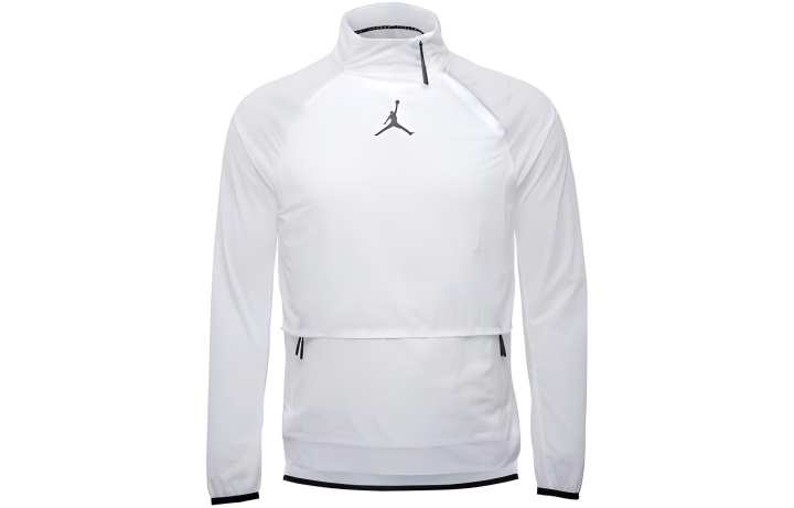 Jordan Jordan Jackets Men's White Stand Collar Moderate Other