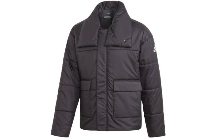 Adidas Adidas Puffer Jackets Men's Black Lapel Moderate Other