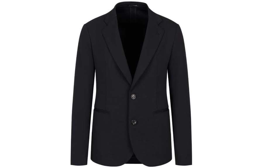 EMPORIO ARMANI 【Previous Season】single-breasted jersey blazer