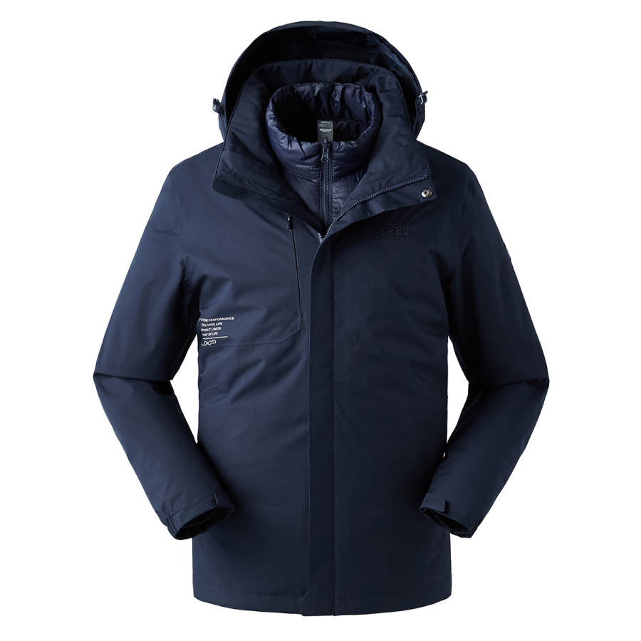 Jeep Windbreaker Jackets Men's Hooded Moderate