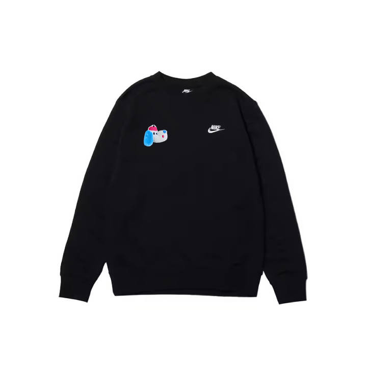 Nike Nike Sweatshirts Men's Black Crew Neck Moderate Regular