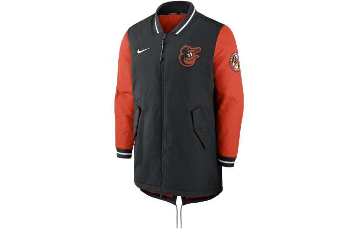 Nike Nike Jackets Men's Black Orange V Neck Moderate Other