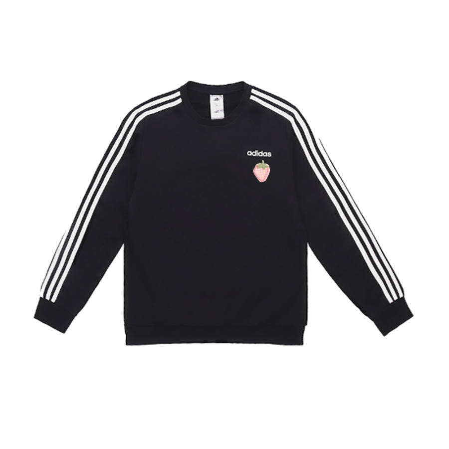 Adidas Adidas Sweatshirts Unisex Black Crew Neck Moderate Regular
