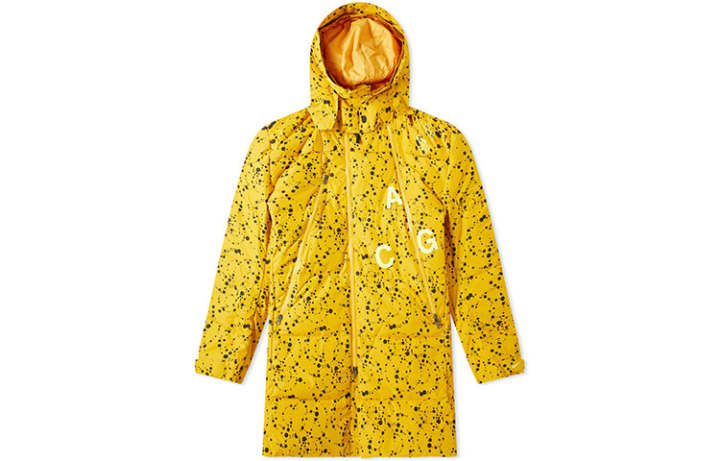 Nike Nike ACG Down Jackets Men's Yellow Hooded Moderate