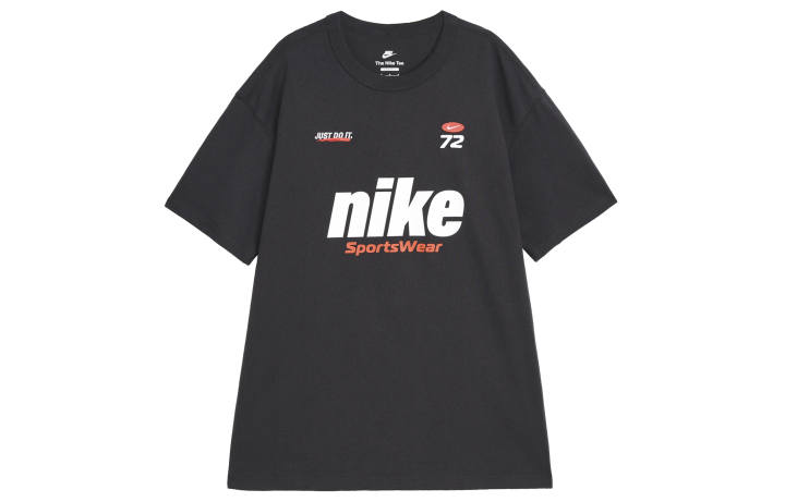 Nike Nike Sportswear Essentials T Shirt Men's Gray Black