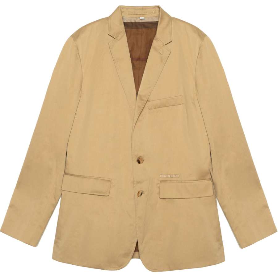 Burberry SS23 Business Suit Coat Men's Khaki