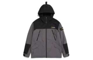 NATIONAL GEOGRAPHIC Windbreaker Jackets Unisex Hooded Moderate