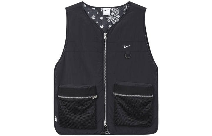 Nike Nike Men's Full-Zip Premium Basketball Vest Black
