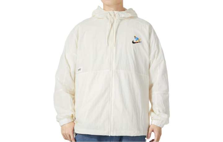 Nike Nike Jackets Men's White Hooded Moderate Other