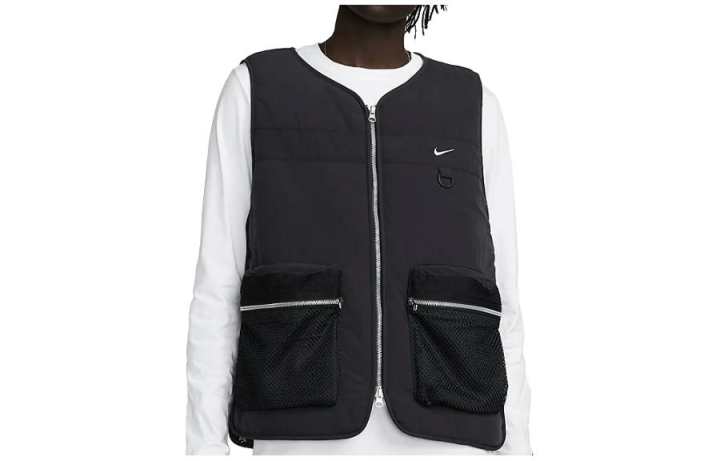 Nike Nike Vests Men's Black V Neck Other