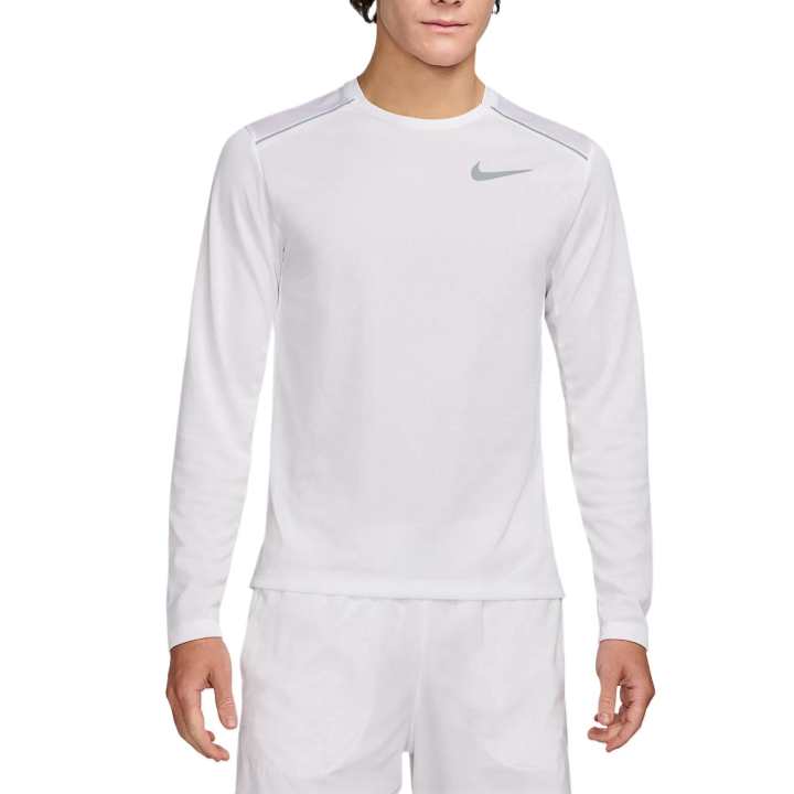 Nike Nike DRI FIT MILER T Shirt Men's White