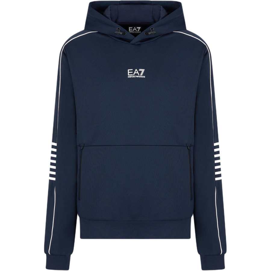 EMPORIO ARMANI FW24 Sweatshirt Men's Navy Blue
